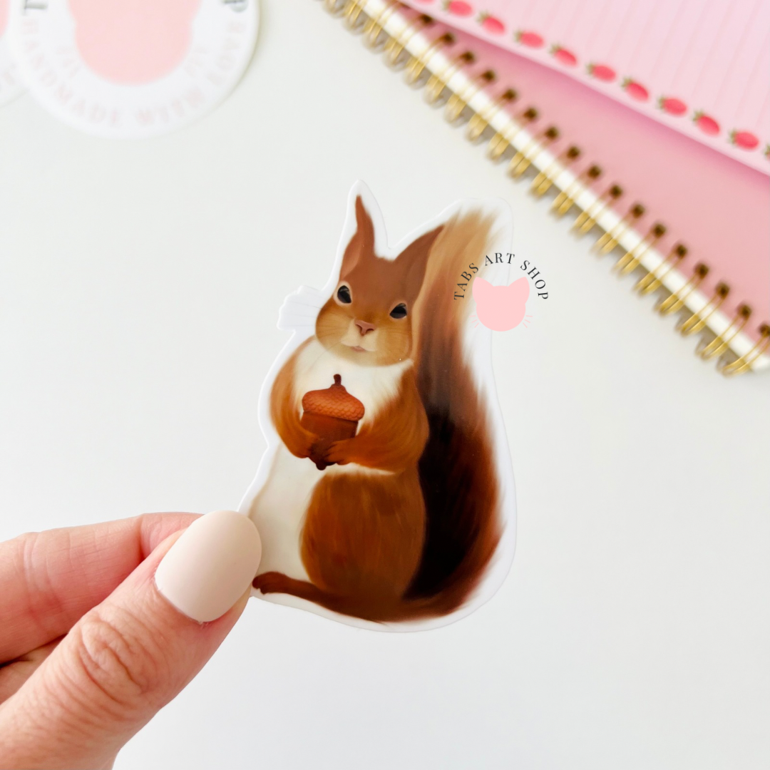 Squirrel Sticker