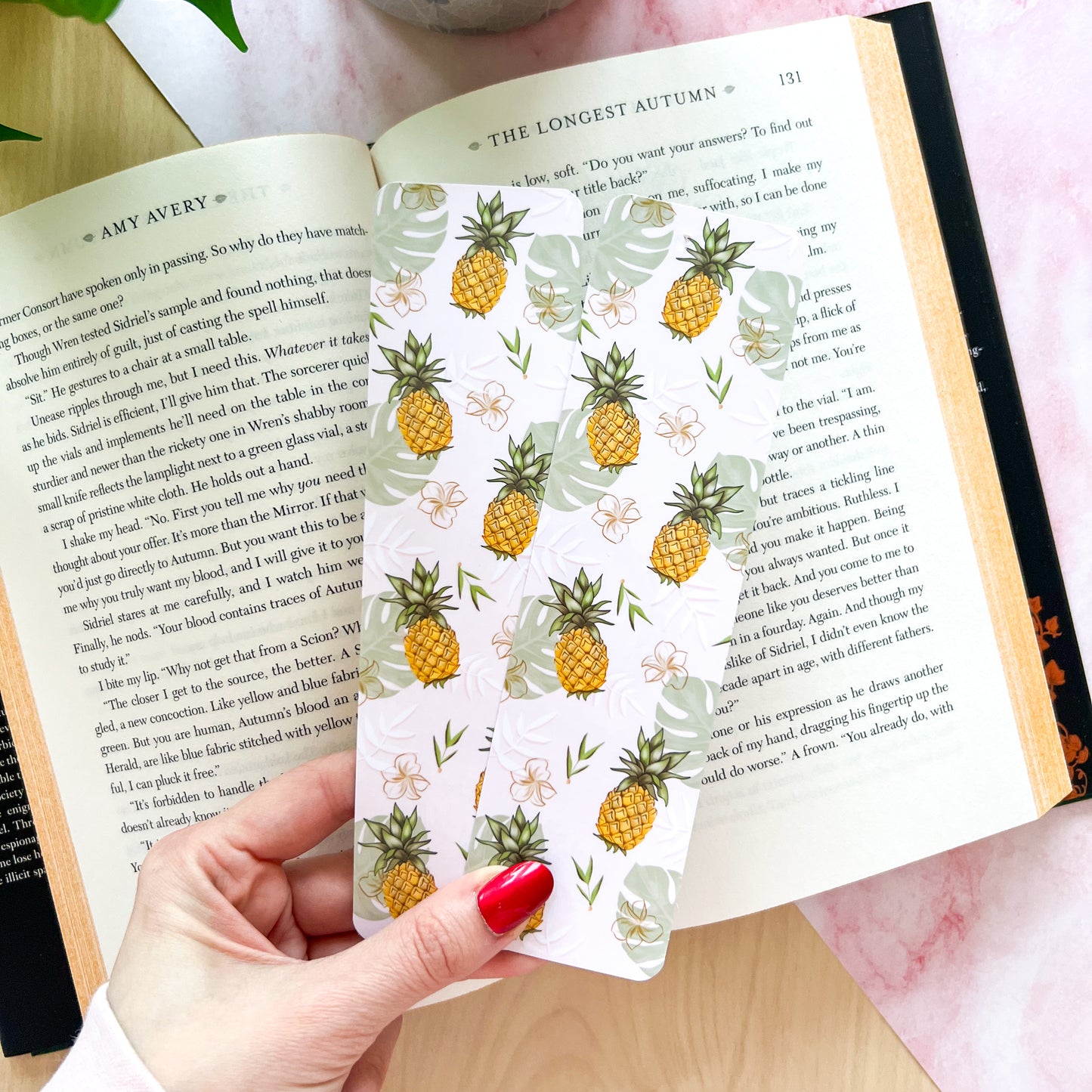 Pineapple Bookmark