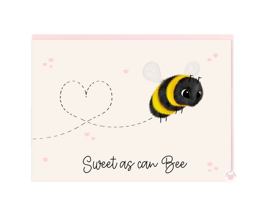 Sweet as can Bee Card