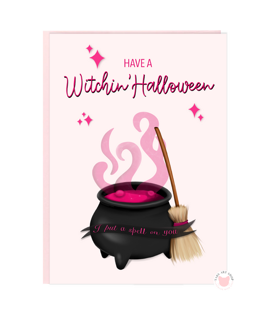 Witchin’ Halloween Card
