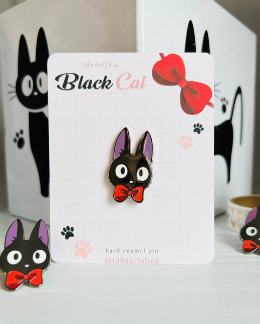Black Cat Pin