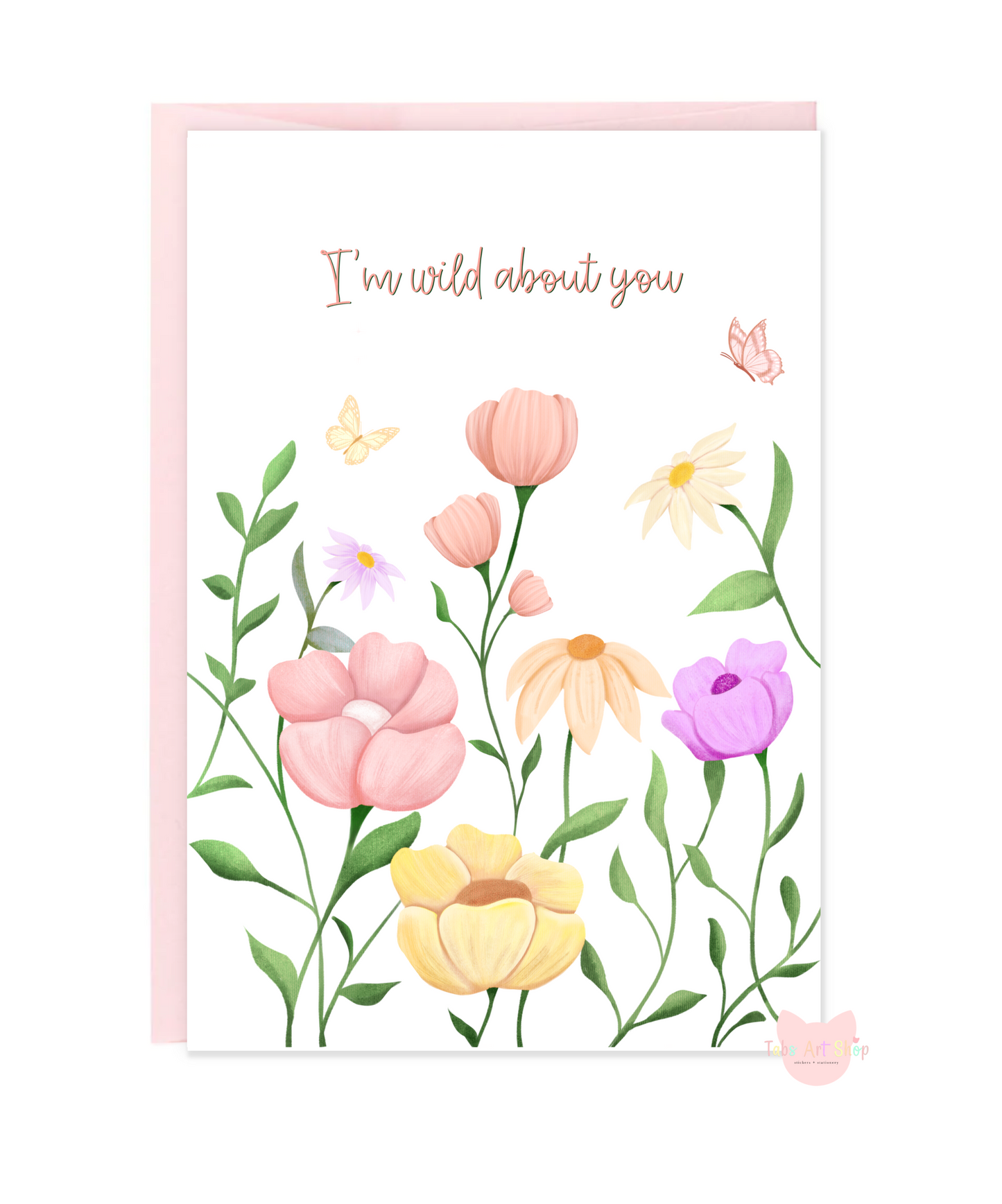 I’m Wild About You Card