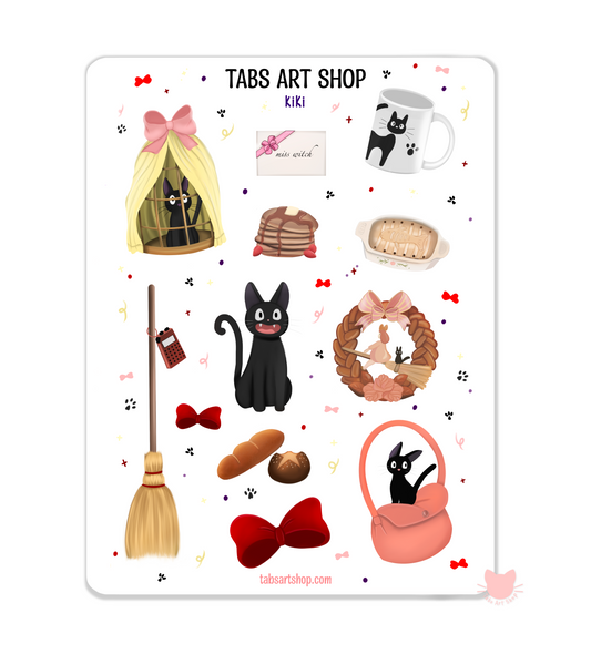 Kiki Sticker Sheet