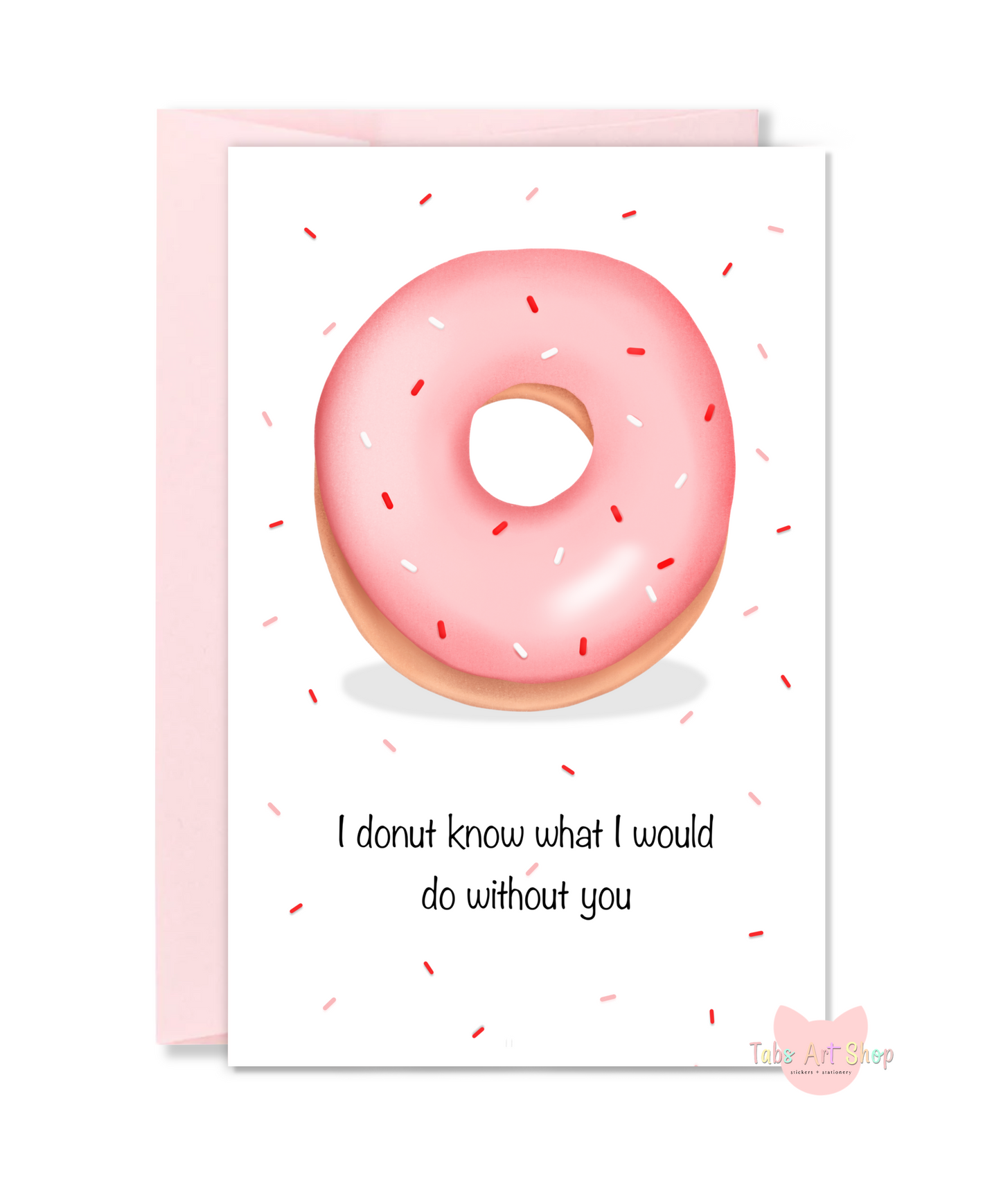 Donut Greeting Card