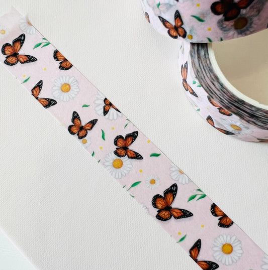 Butterfly + Daisy Washi Tape